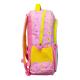 Mochila Costa O Show Da Luna Yins Kids Ys42263 Cor Rosa Com Verde